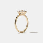 2 CT Round Halo & Pave Lab Grown Diamond Engagement Ring