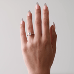 2 CT Round Halo & Pave Lab Grown Diamond Engagement Ring