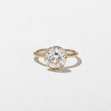 2 CT Round Halo & Pave Lab Grown Diamond Engagement Ring