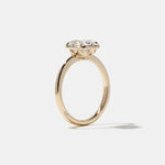 2 CT Round Halo & Pave Lab Grown Diamond Engagement Ring