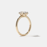 2 CT Round Halo & Pave Lab Grown Diamond Engagement Ring
