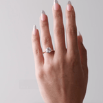 2 CT Round Halo & Pave Lab Grown Diamond Engagement Ring