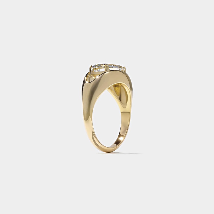 2 CT Round Halo & Pave Lab Grown Diamond Engagement Ring