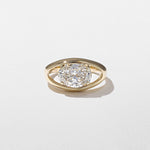 2 CT Round Halo & Pave Lab Grown Diamond Engagement Ring