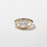 2 CT Round Halo & Pave Lab Grown Diamond Engagement Ring