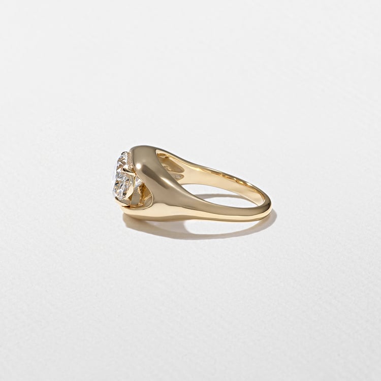 2 CT Round Halo & Pave Lab Grown Diamond Engagement Ring