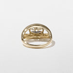 2 CT Round Halo & Pave Lab Grown Diamond Engagement Ring