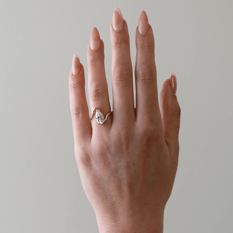 2 CT Round Halo & Pave Lab Grown Diamond Engagement Ring
