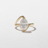 2 CT Round Halo & Pave Lab Grown Diamond Engagement Ring