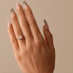 2 CT Round Halo & Pave Lab Grown Diamond Engagement Ring