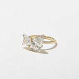 2 CT Round Halo & Pave Lab Grown Diamond Engagement Ring