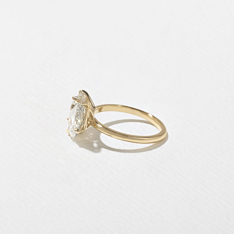 2 CT Round Halo & Pave Lab Grown Diamond Engagement Ring