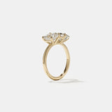 2 CT Round Halo & Pave Lab Grown Diamond Engagement Ring