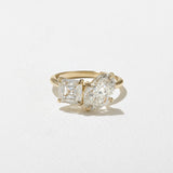2 CT Round Halo & Pave Lab Grown Diamond Engagement Ring