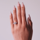 2 CT Round Halo & Pave Lab Grown Diamond Engagement Ring