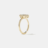 2 CT Round Halo & Pave Lab Grown Diamond Engagement Ring