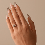 2 CT Round Halo & Pave Lab Grown Diamond Engagement Ring