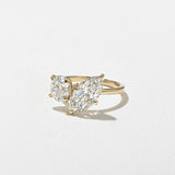 2 CT Round Halo & Pave Lab Grown Diamond Engagement Ring