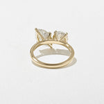 2 CT Round Halo & Pave Lab Grown Diamond Engagement Ring