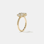 2 CT Round Halo & Pave Lab Grown Diamond Engagement Ring