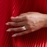 2 CT Round Halo & Pave Lab Grown Diamond Engagement Ring