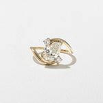 2 CT Round Halo & Pave Lab Grown Diamond Engagement Ring