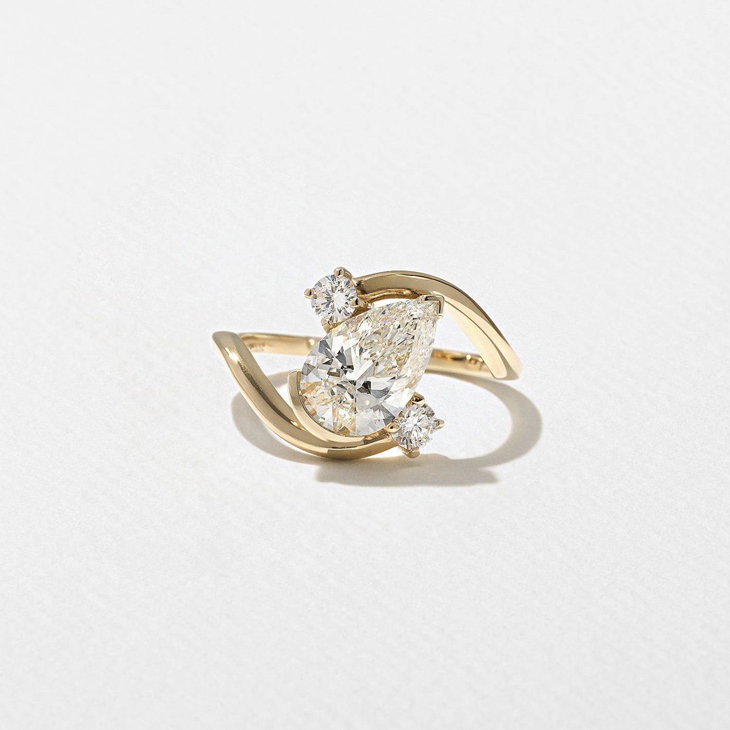 2 CT Round Halo & Pave Lab Grown Diamond Engagement Ring