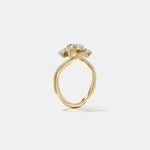 2 CT Round Halo & Pave Lab Grown Diamond Engagement Ring
