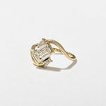 2 CT Round Halo & Pave Lab Grown Diamond Engagement Ring