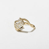 2 CT Round Halo & Pave Lab Grown Diamond Engagement Ring