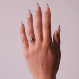 2 CT Round Halo & Pave Lab Grown Diamond Engagement Ring