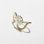 2 CT Round Halo & Pave Lab Grown Diamond Engagement Ring