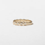 0.3 TCW Round Half Eternity Lab Grown Diamond Wedding Band
