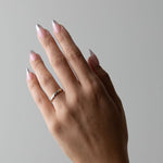 0.3 TCW Round Half Eternity Lab Grown Diamond Wedding Band