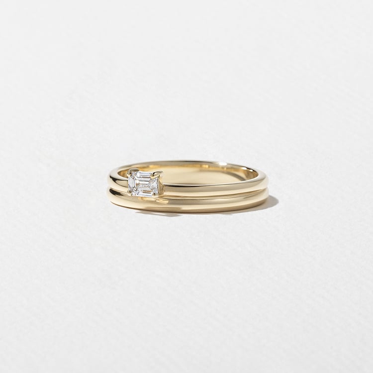 0.3 TCW Round Half Eternity Lab Grown Diamond Wedding Band