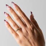 0.3 TCW Round Half Eternity Lab Grown Diamond Wedding Band