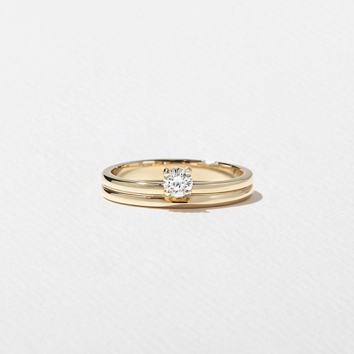 0.3 TCW Round Half Eternity Lab Grown Diamond Wedding Band