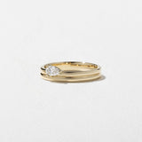 0.3 TCW Round Half Eternity Lab Grown Diamond Wedding Band