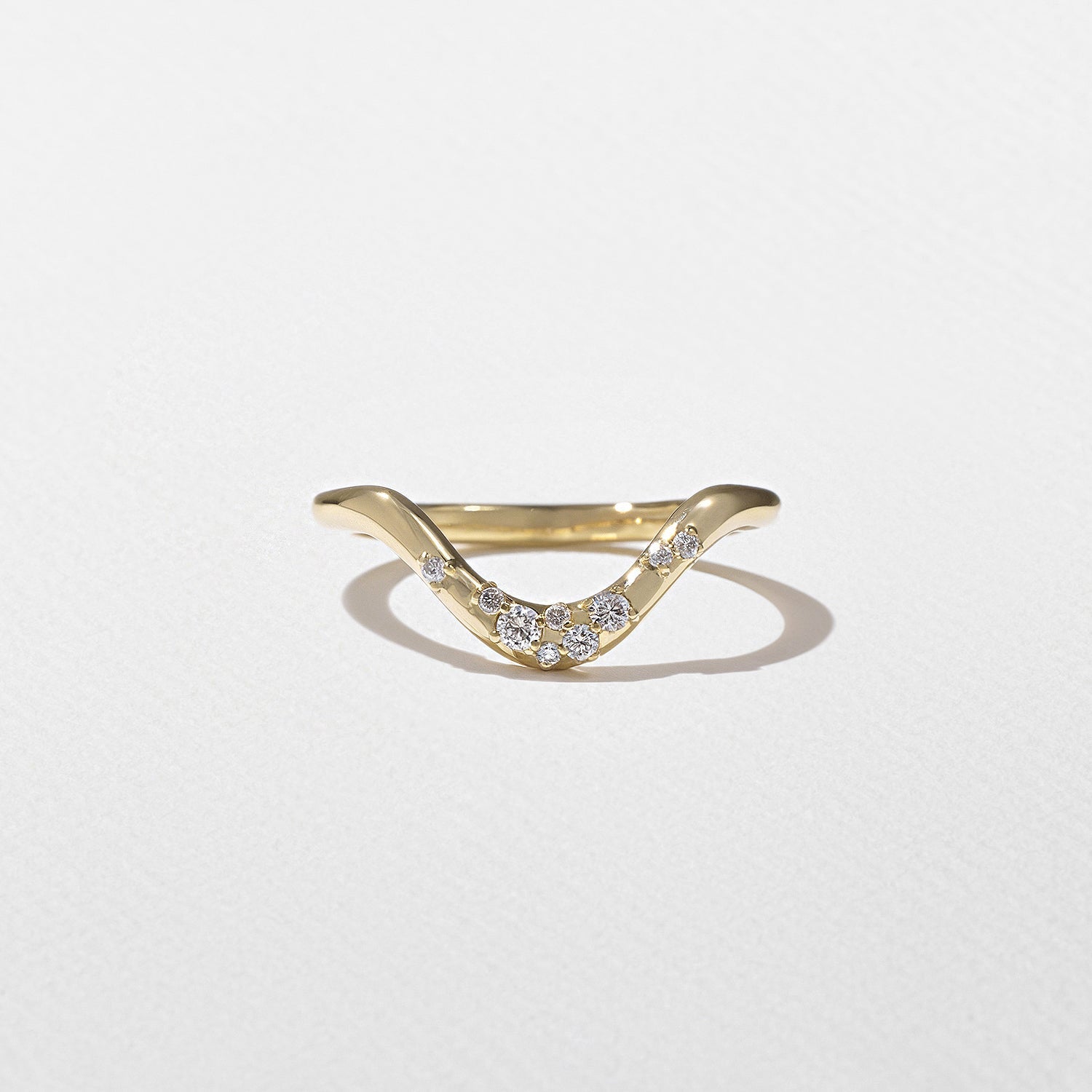 0.3 TCW Round Half Eternity Lab Grown Diamond Wedding Band