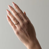 0.3 TCW Round Half Eternity Lab Grown Diamond Wedding Band