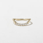 0.3 TCW Round Half Eternity Lab Grown Diamond Wedding Band