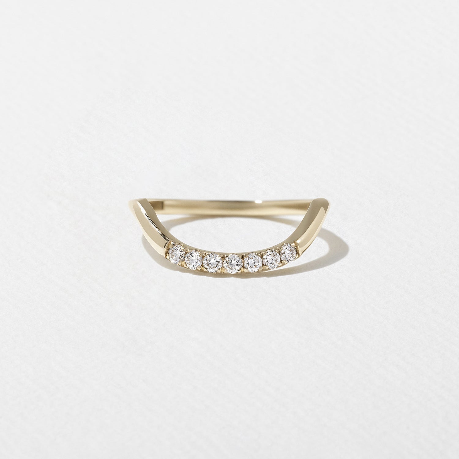 0.3 TCW Round Half Eternity Lab Grown Diamond Wedding Band