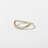 0.3 TCW Round Half Eternity Lab Grown Diamond Wedding Band