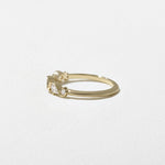 0.3 TCW Round Half Eternity Lab Grown Diamond Wedding Band