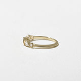 0.3 TCW Round Half Eternity Lab Grown Diamond Wedding Band