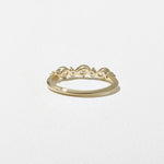 0.3 TCW Round Half Eternity Lab Grown Diamond Wedding Band