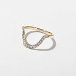0.3 TCW Round Half Eternity Lab Grown Diamond Wedding Band