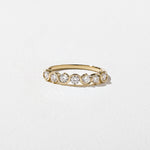 0.3 TCW Round Half Eternity Lab Grown Diamond Wedding Band