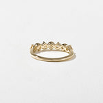 0.3 TCW Round Half Eternity Lab Grown Diamond Wedding Band
