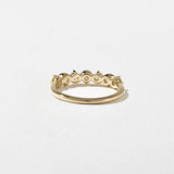 0.3 TCW Round Half Eternity Lab Grown Diamond Wedding Band